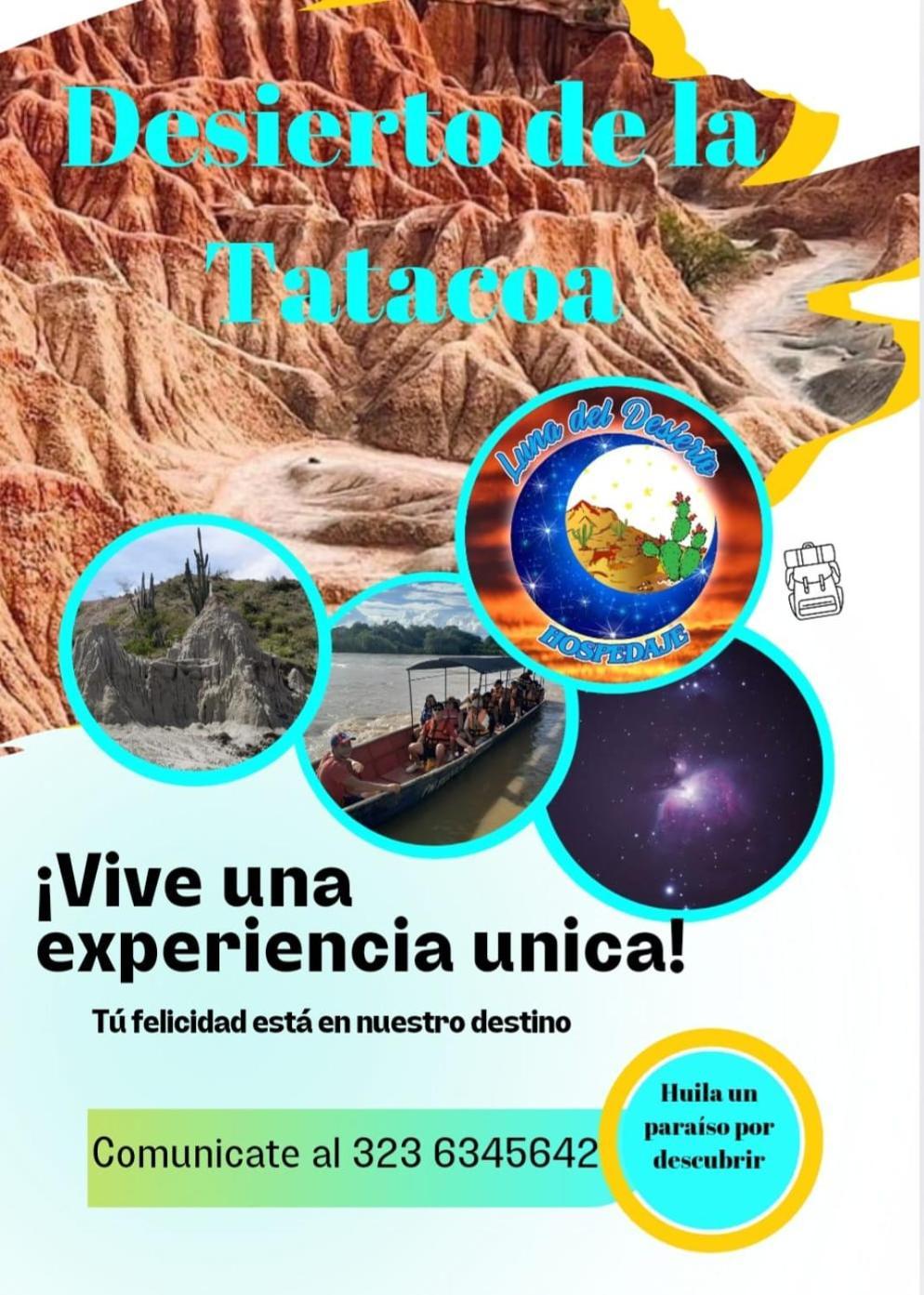 Luna Del Desierto Tatacoa Вільяв'єха Екстер'єр фото